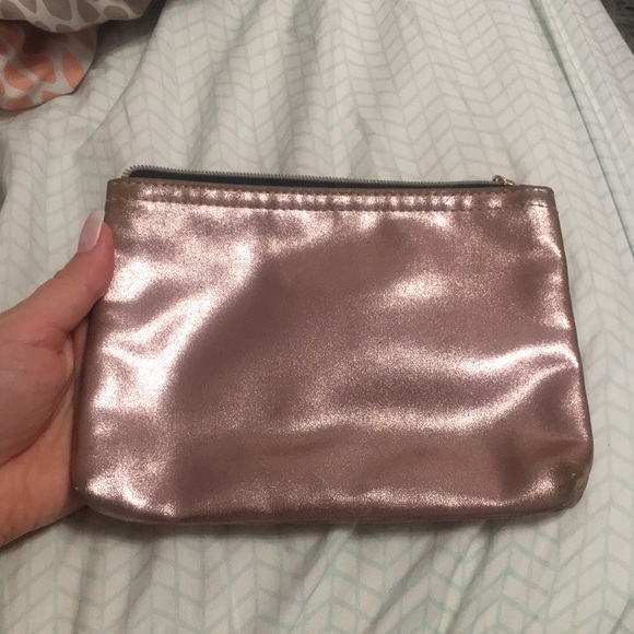 Lancôme Paris makeup bag small pink shimmery - Picture 2 of 5
